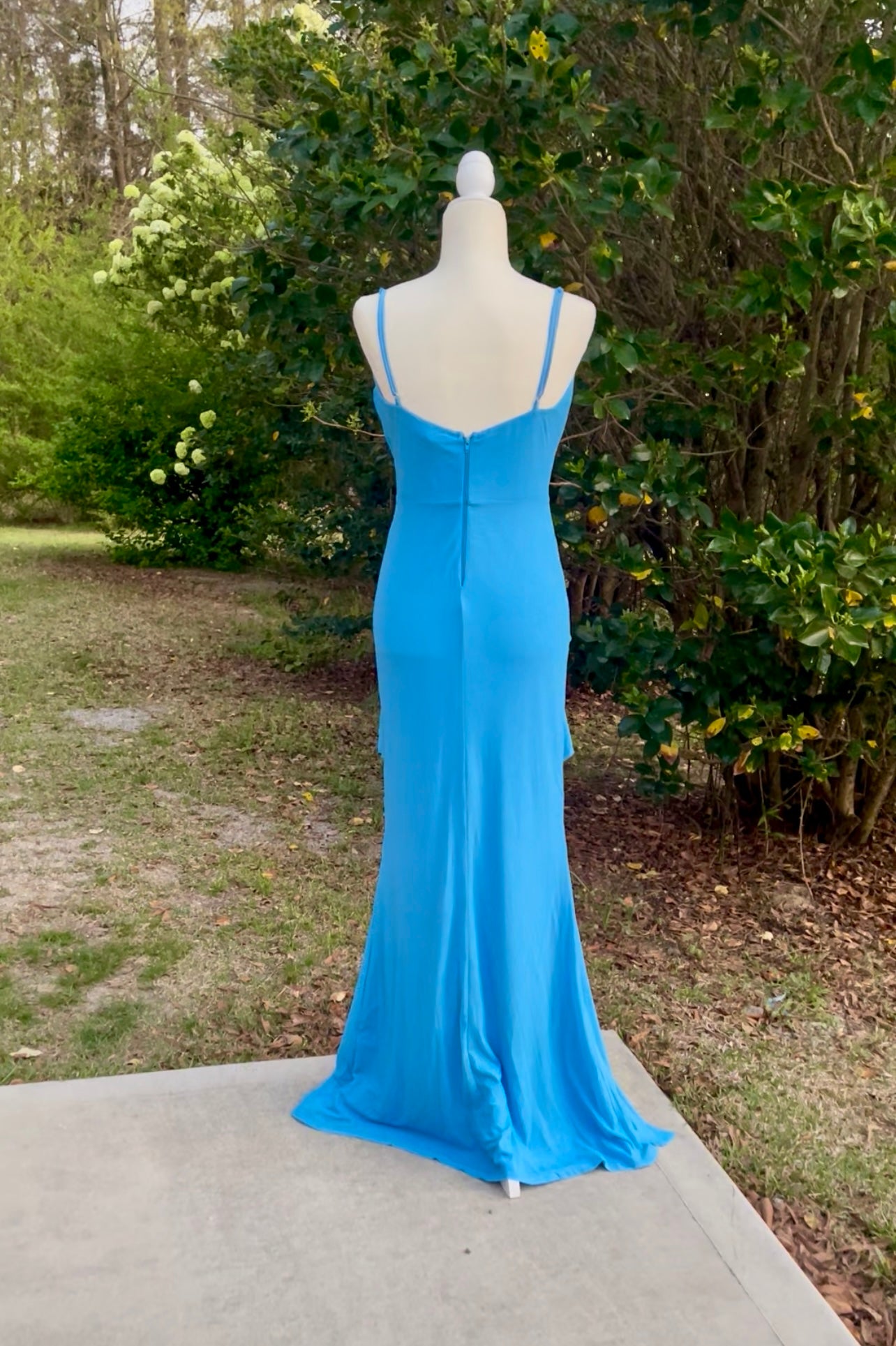 Minimalist Mesh Maxi Dress